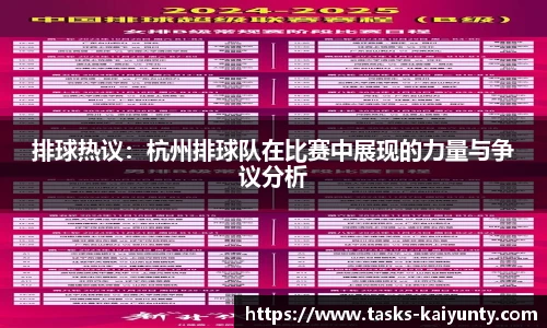 排球热议：杭州排球队在比赛中展现的力量与争议分析